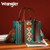 Wrangler Southwestern Crossbody Tote Bag